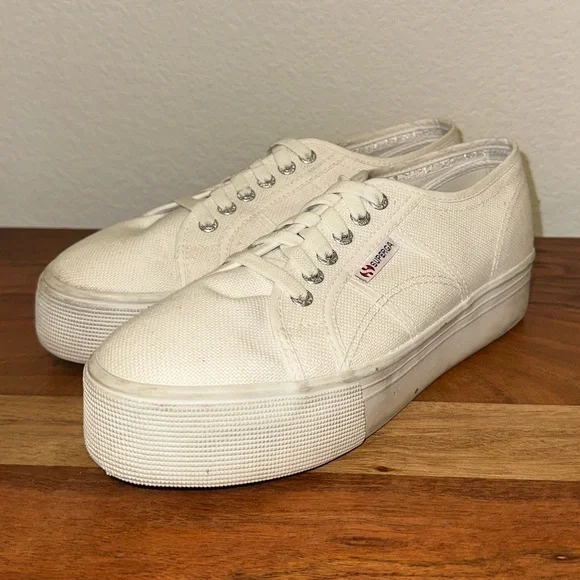 Superga Platform Sneakers - Picture 1 of 6